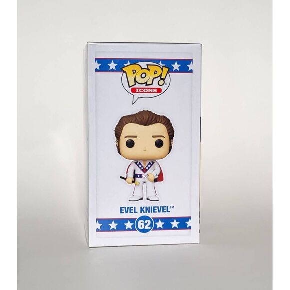 Funko Pop! Icons: Evel Knievel with Cape #62 - Picture 2 of 6